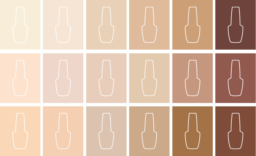 Nude neglelakk