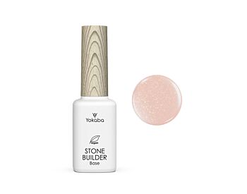 Yokaba 09 PINK HOLOGRAM STONE BUILDER BASE COAT UV/LED 12 ML - Nye produkter