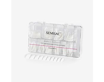 Semilac Milk Tips 120 Pcs - Tilbehør