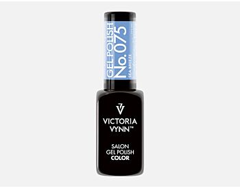 Victoria Vynn Gel Polish 075 Sea Breeze – klar blå gelélakk for sommer og solbrun hud