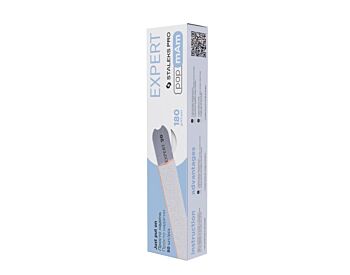 WHITE set of disposable files-cases for a straight nail file base EXPERT 20 180 grit (50 pc) - Diverse - ibloom