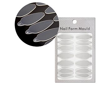 Silikonformer for Dual Form oval ST012-3 24 pcs