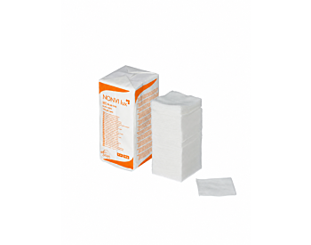 NONVI lux 5 &times; 5 cm Usterile kompresser av ikke-vevd materiale 100 stk. &ndash; Zarys
