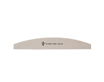 WHITE CRESCENT NAIL FILE 100/180 - Tilbehør - ibloom