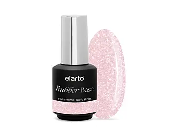 Rubber Base Flashline Soft Pink 7ml Elarto