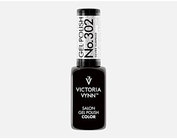 GEL POLISH 302 Silver Surprise Hybrid nail polish 8ml - Victoria Vynn