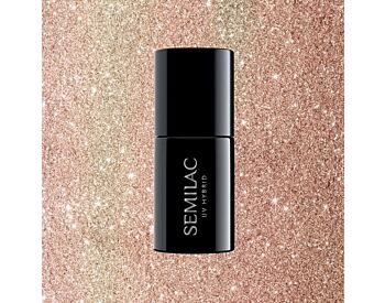 SEMILAC 349 Delicate Vanilla Glitter 7 ml - Semilac