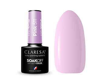 CLARESA PINK 511 HYBRID NAIL POLISH -5G - Claresa - ibloom