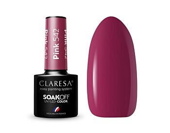 CLARESA PINK 542 HYBRID NAIL POLISH -5G - Claresa - ibloom