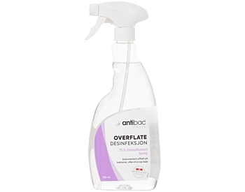 Desinfeksjon Antibac 75% overflatespray 750ml