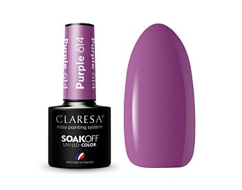 Claresa hybrid lacquer PURPLE 614 - Claresa