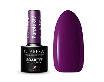 Claresa Hybrid Varnish PURPLE 619 - 5g - Claresa - ibloom