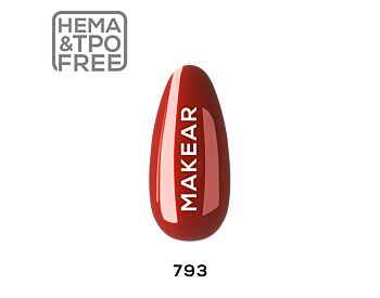 Gel Polish 793 Red Love 8ml