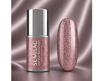 Semilac UV Gelpolish S250 3in1 Glossy Glitter Pink 7ml