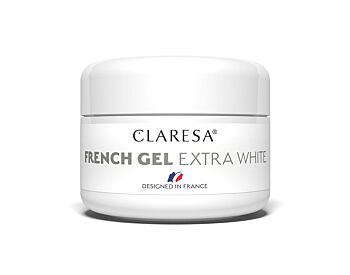 CLARESA FRENCH GEL EXTRA WHITE 25 G - Claresa - ibloom