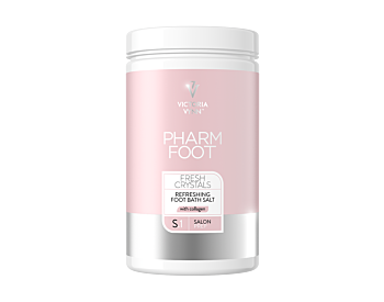 PHARM FOOT FRESH CRYSTALS 1250 g - REFRESHING SALT for foot bath - Victoria Vynn - ibloom