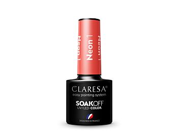 CLARESA HYBRID NAIL POLISH NEON 1 -5G - Claresa