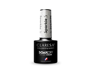 CLARESA HYBRID NAIL POLISH SPARKLE 5 -5G - Claresa