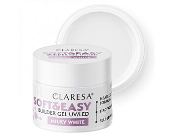 CLARESA SOFT&EASY BUILDER GEL MILKY WHITE 12G