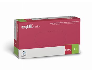 HANSKER EASYCARE NITRILE BERRY L