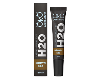 H20 Liquid Hybrid Tint Brown 7.62, 15 ml