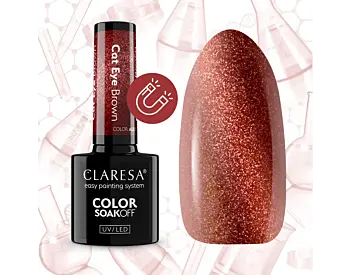 Claresa Gelpolish Cat eye Brown 5g