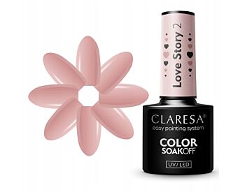 LOVE STORY 2 CLARESA / Soakoff UV/LED Gel, 5 ml