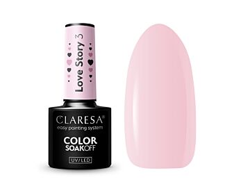 LOVE STORY 3 CLARESA / Soakoff UV/LED Gel, 5 ml