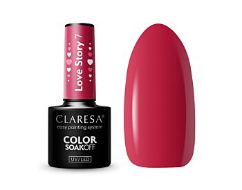 LOVE STORY 7 CLARESA / Soakoff UV/LED Gel, 5 ml