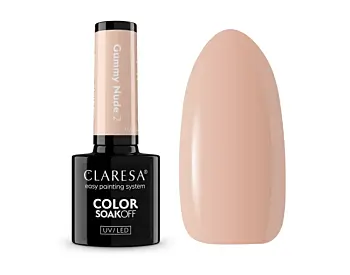 Claresa Gel Polish Nude Glow Gummy Nude 2, 5g