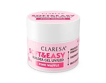 CLARESA Builder Gel Soft&Easy Pink Waffle 45 g