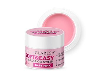 CLARESA SOFT&EASY BUILDER GEL BABY PINK 12G