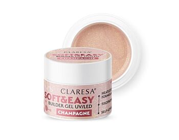 CLARESA SOFT&EASY BUILDER GEL CHAMPAGNE 90G