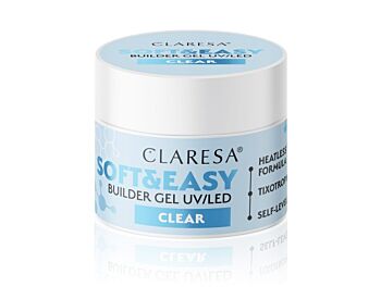 CLARESA SOFT&EASY BUILDER GEL CLEAR 45G