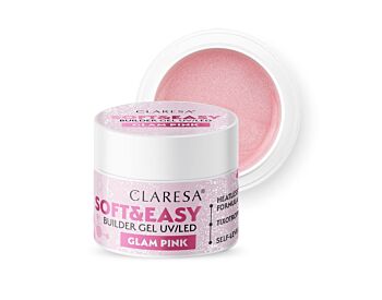 CLARESA SOFT&EASY BUILDER GEL GLAM PINK 12G