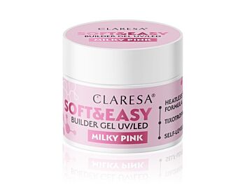 CLARESA SOFT&EASY BUILDER GEL MILKY PINK 12G