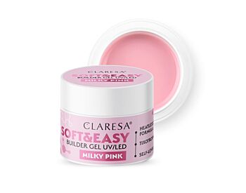 CLARESA SOFT&EASY BUILDER GEL MILKY PINK 90G