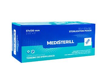 MediSterill autoclave instrument sterilization bags 5.7 x 13 cm 200 pcs.