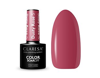 Claresa Lakier hybrydowy Dusty Rose 5 - Claresa - ibloom