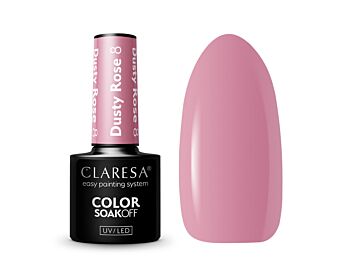 Claresa hybrid lacquer Dusty Rose 8 - Claresa