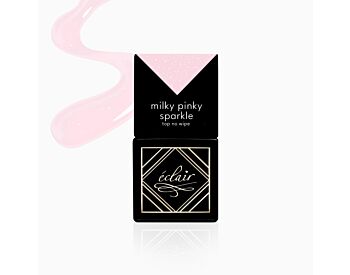 Eclair Milky Pinky Sparkle Top No Wipe 7ml