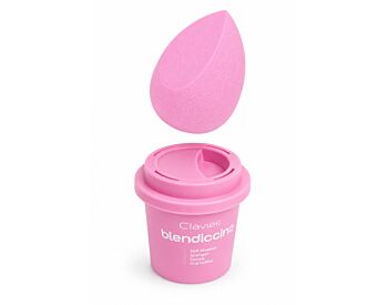 BLENDICCINO Rose Presso Makeup Sponge med oppbevaringskopp | Clavier (1 stk.)