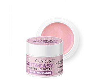 CLARESA SOFT&EASY BUILDER GEL PINK CHAMPAGNE 90G