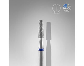 Diamond nail drill bit frustum blue EXPERT head diameter 2,5 mm / working part 8 mm