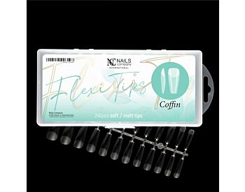 Flexi tips Coffin 240pcs soft / matt