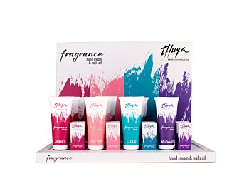 FRAGRANCE DISPLAY 12 CREAMS + 12 OILS