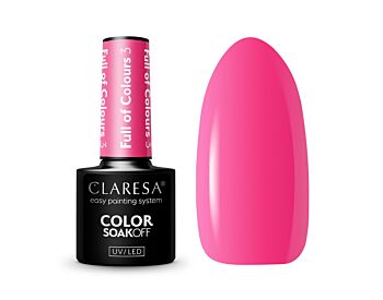 CLARESA FULL OF COLOURS HYBRID VARNISH 3 - 5G