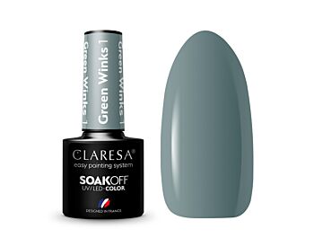 Claresa hybrid lacquer GREEN WINKS 1 - Claresa