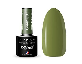 CLARESA GEL POLISH GREEN 802 -5G - Claresa - ibloom