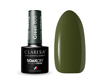 CLARESA GEL POLISH GREEN 805 -5G - Claresa - ibloom